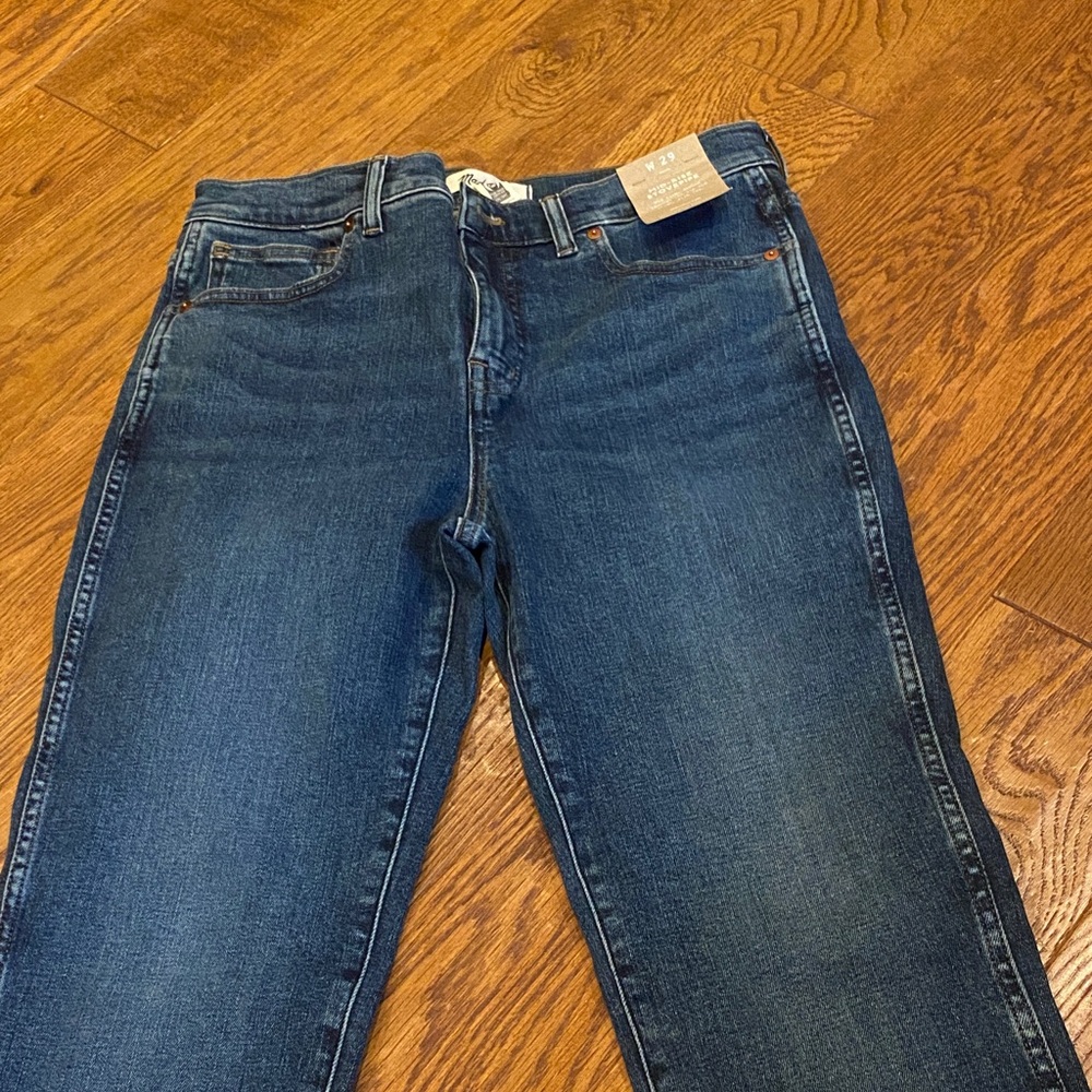 Madewell Women's Dark Blue Skinny Jeans